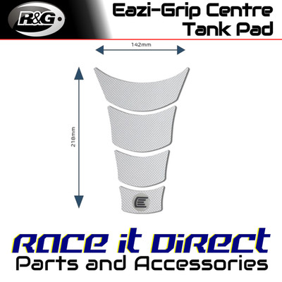 Eazi-Grip Centre Tank Pads for Super Soco TSx 2019-2026 Pro A Clear Eazi-Grip