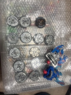 Hasbro Beyblade Burst Spinning Top Parts Lot Launchers Ripcords Multicolor
