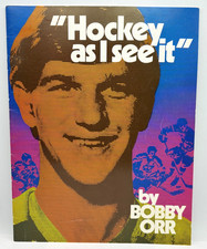 Bobby Orr Magazine Cover Hockey as I see it Pepsi Cola Ad  Boston Bruins Hockey