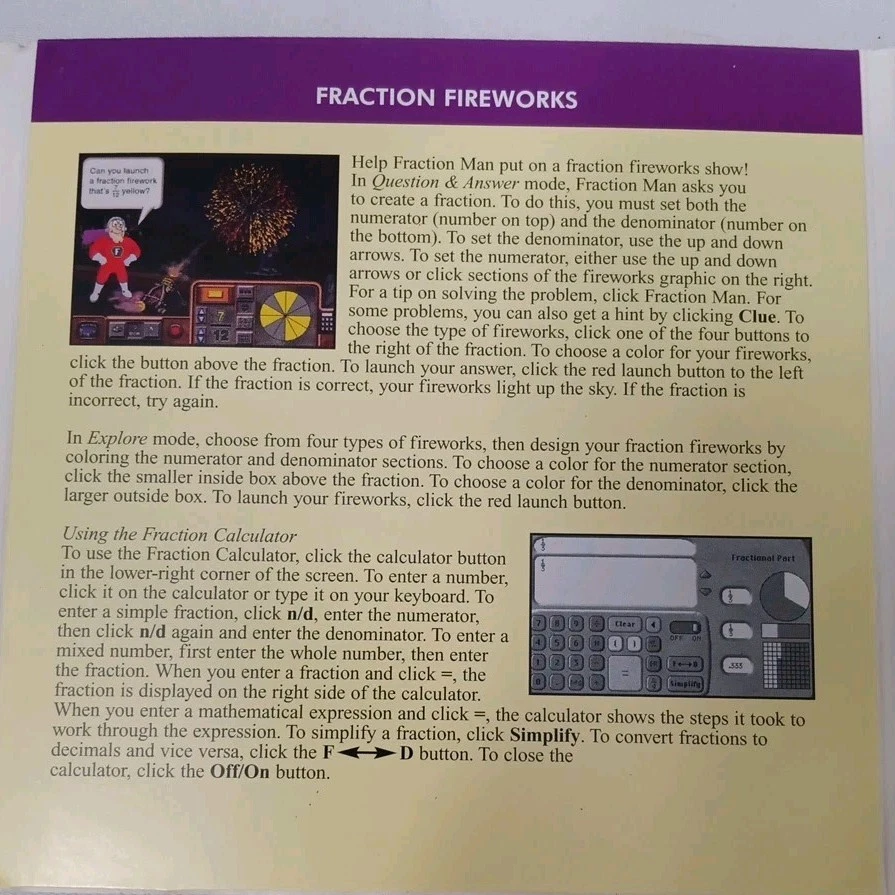 Mighty Math Number Heroes Pre- Algebra  Computer Disc 'The Learning Company'. - Image 4 of 4