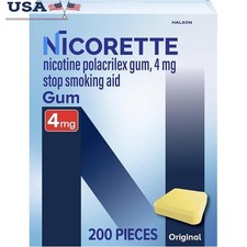 Original Flavored Nicotine Gum 4mg Stop Smoking Aid Long Lasting Craving Relief