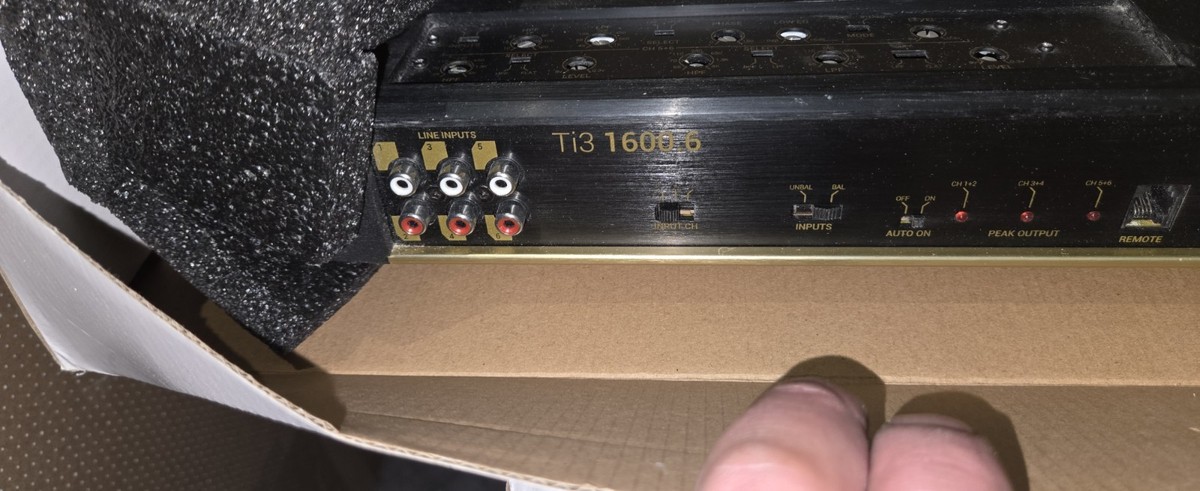 Phoenix Gold Ti3 1600.6 Power Amplifier - Black for sale online | eBay