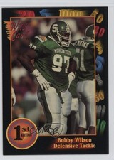 1991 Wild Card Draft Bobby Wilson #102 Rookie RC 08rj. rookie card picture