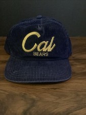 Cal Bears Corduroy Vintage Snap Back Hat Cord California Sports Specialties