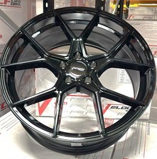 4x19" PEUGEOT PARTNER 2018-2026 VELOCITY VF4 FLOW FORM GLOSS BLACK 8.5J ALLOYS