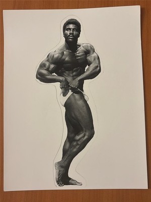 ROBBY ROBINSON bodybuilding muscle beefcake PHOTO (rp)