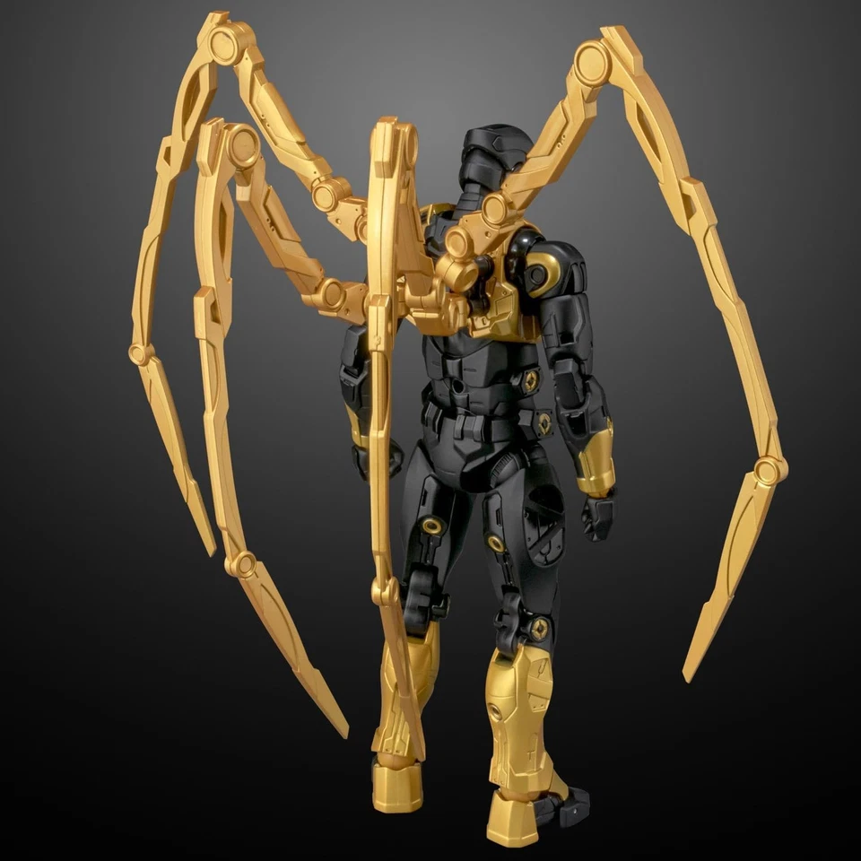 Armadura de combate Sentinel Marvel Iron Spider (Onyx Stealth Tech Ver.) - Imagem 4 de 4