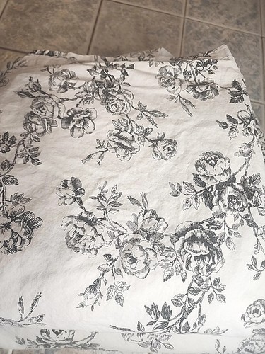 Lauren Ralph Lauren Cottage Hill Black And White Full/DoubleFlat & Fitted Sheets - Picture 2 of 8