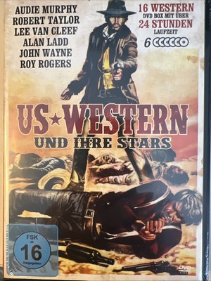 US-Western und ihre Stars / 6 DVDs / 16 Western / neuwertig