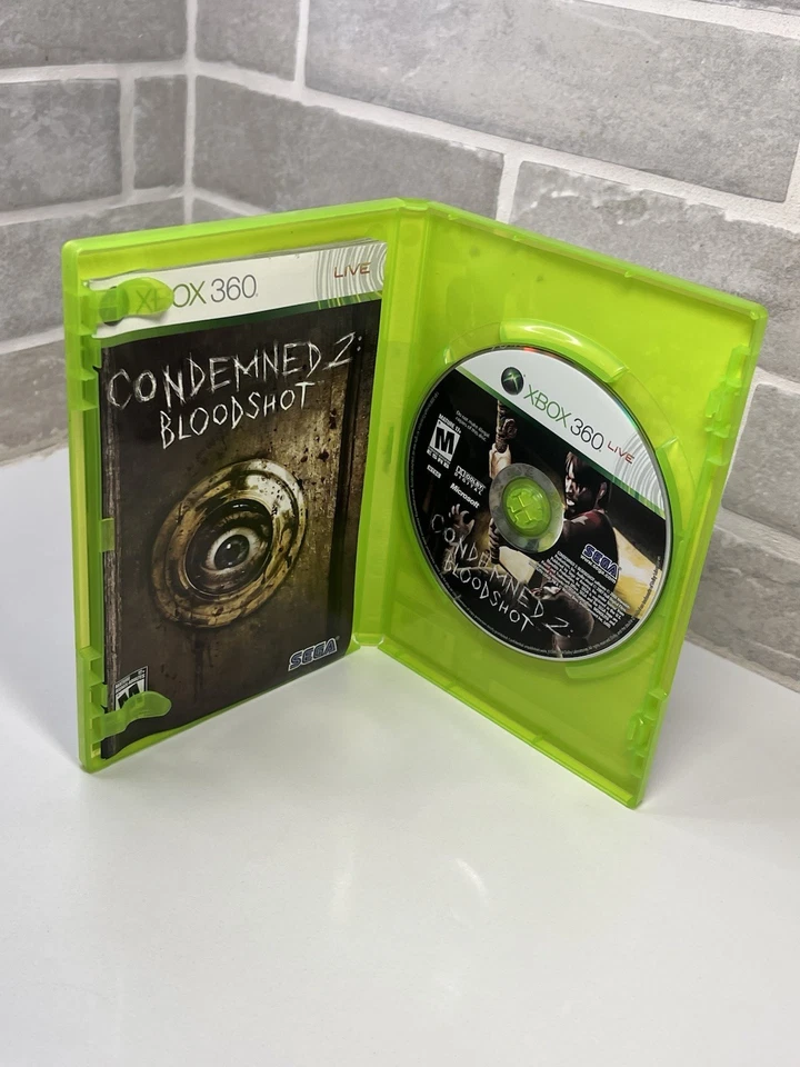 Condemned 2 Bloodshot - Xbox 360 - Complete CIB - TESTED - Image 4 of 4