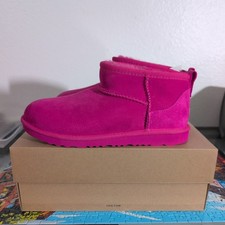 Ugg Kids' Classic Ultra Mini 1130750K-RSPS Youth 5Y/Women 6W New with Box