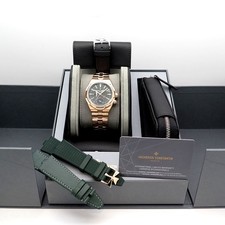 Vacheron Constantin 7920V Overseas Dual Time 18K Rose Gold with Green Dial 2