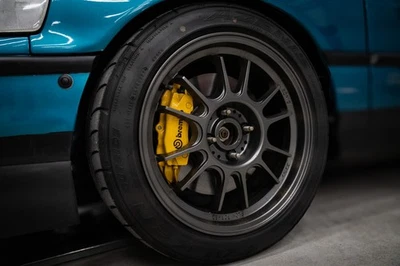 Porsche 986 Brembo Caliper Conversion for Honda Civic/ CRX/Hatch Big Brake Kit - Bild 1 von 4