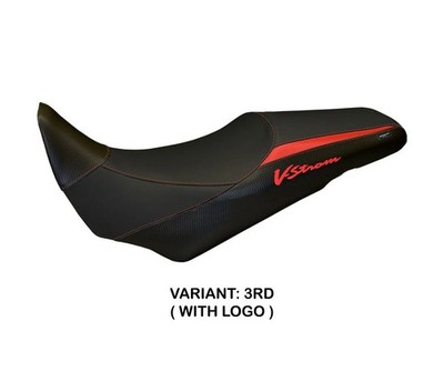 Seat saddle cover Palermo Red (RD) TPZ for SUZUKI V-STROM 1000 2014 2019 13v
