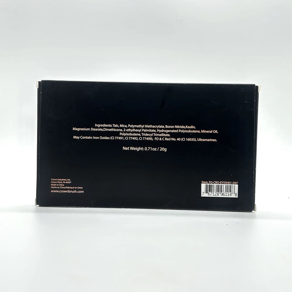 CROWN BRUSH Fuego Eyeshadow Collection Palette NEW - Image 2 of 2