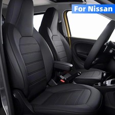 For Nissan Sentra Altima Versa Car Seat Covers Pu Leather High Back Seat Cushion