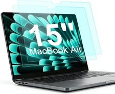 2-Pack Matte Anti-Glare Screen Protectors for 15" MacBook Air 2023-2026