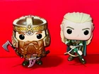 Funko Lord of The Rings Lot Legolas #628 & Gimli #629