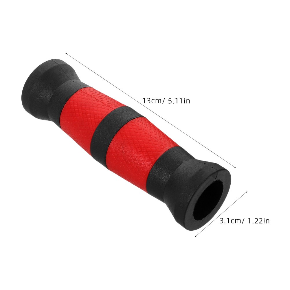 2 Pezzi Bilanciere Manico Manubri Impugnature Sollevamento Pesi Grip Pads per Allenamento Palestra foto 3
