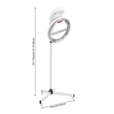 Professional Stand Salon Infrared Hair Dryer Adjustable With Wheels Perm Styling