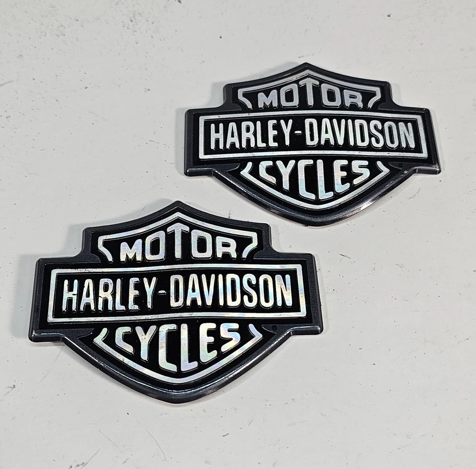 Emblemas de tanque Softail Harley Davidson - Imagem 2 de 4