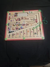 Christmas Magnet Counting Maze for 3 years +, Activity Board for Kids.  New.