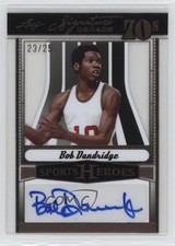 2024 Leaf Metal Sports Heroes Black Acetate /25 Bob Dandridge Auto HOF 1c0k