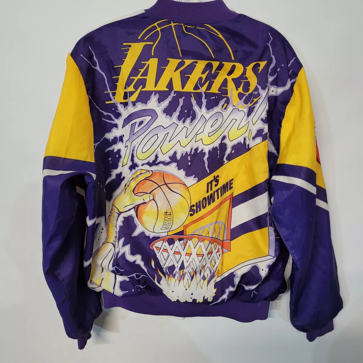 Lakers chalk sales line jacket