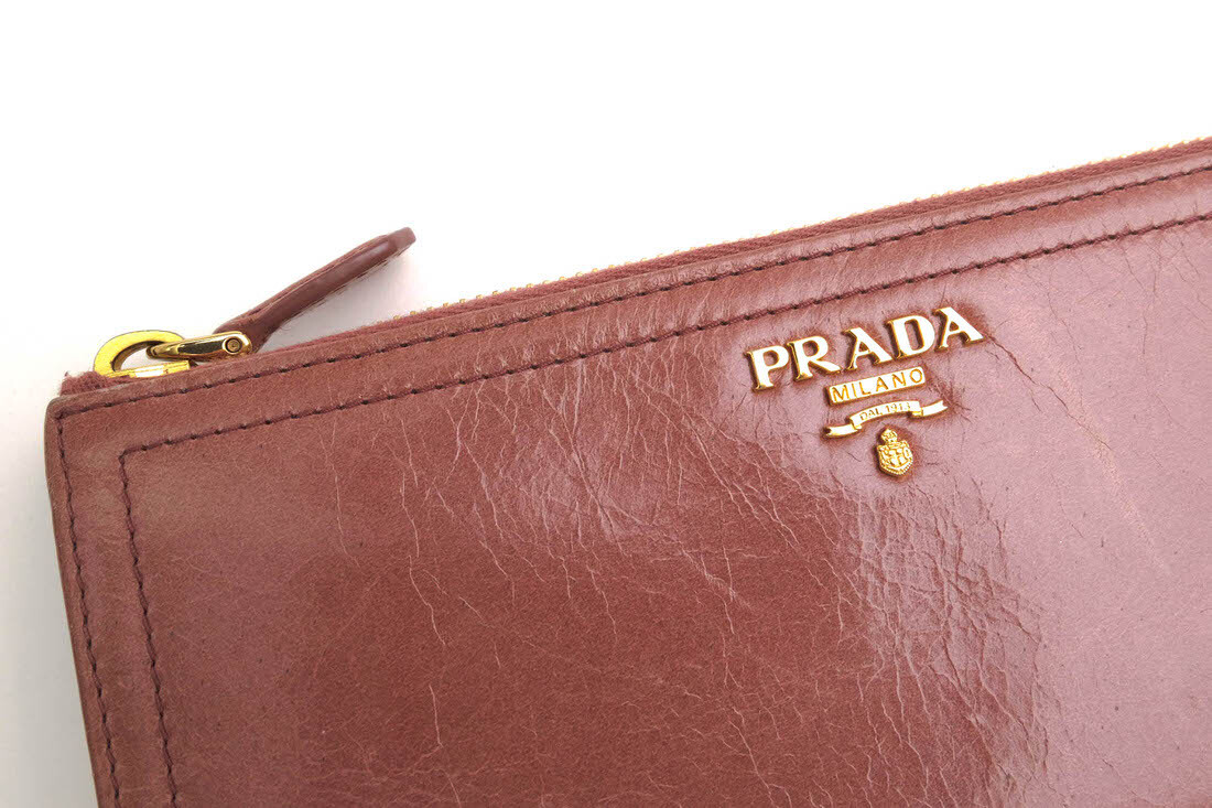 PRADA Long Wallet Prada 1M1183 VITELLO SHINE Cowhide Calf PRADA Long Wallet Prada 1M1183 VITELLO SHINE Cowhide Calf