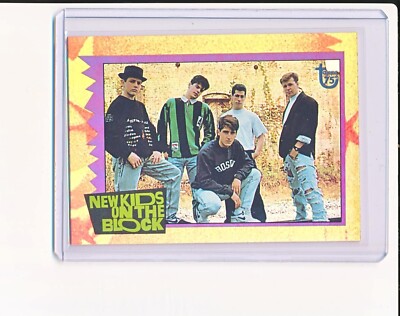 2013 Topps 75th Anniversary Rainbow Foil #94 New Kids On The Block -2B