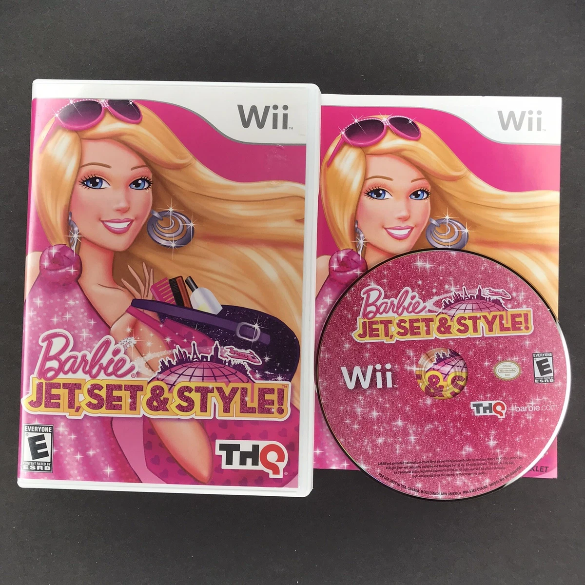 Barbie Jet Set Style Nintendo Wii Game Complete Tested