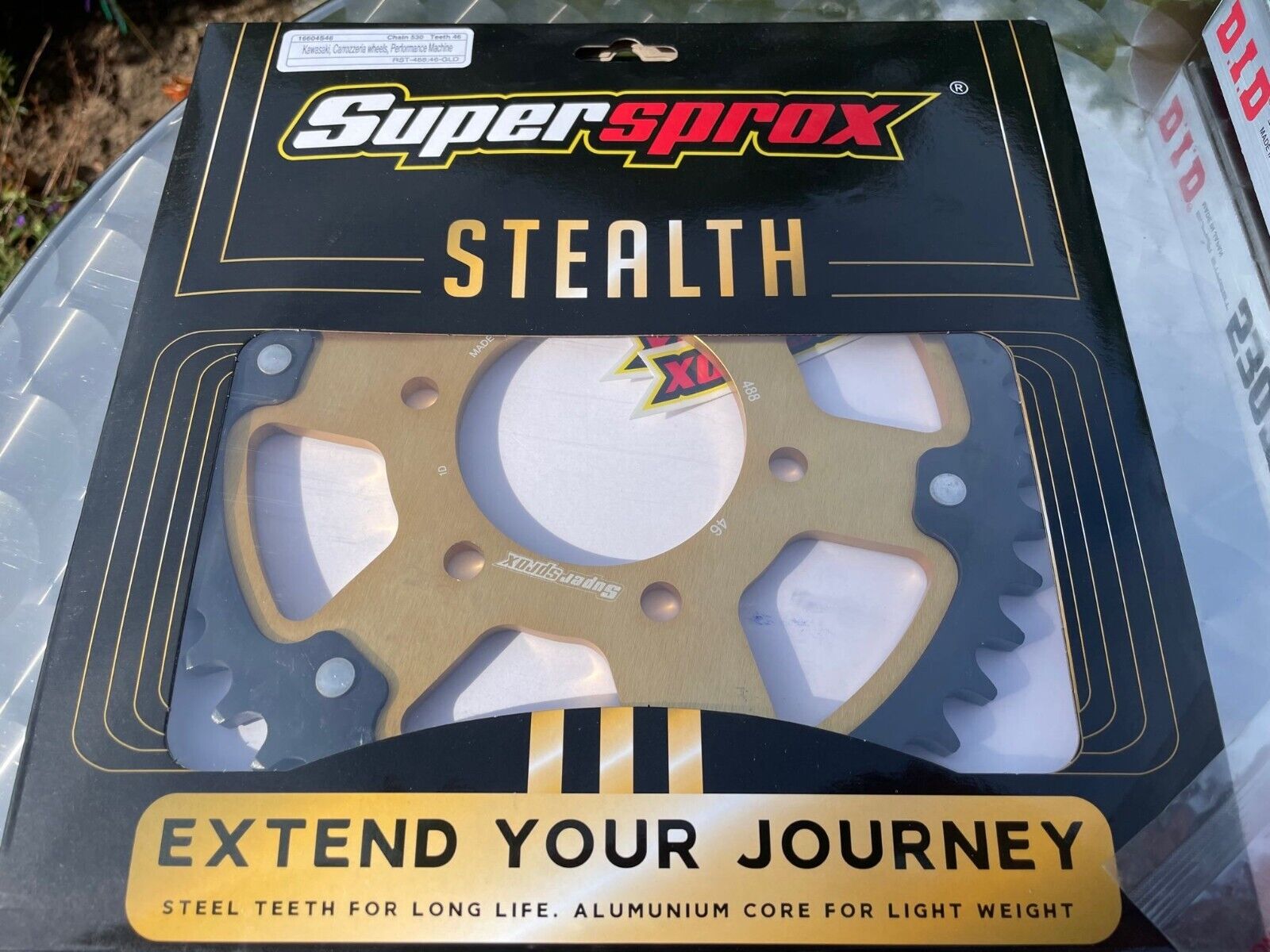 DID Supersprox Chain Set Kawasaki ZX-12R, ZX12R, ZX-12, 18-46-116, Zvm-X ,  New