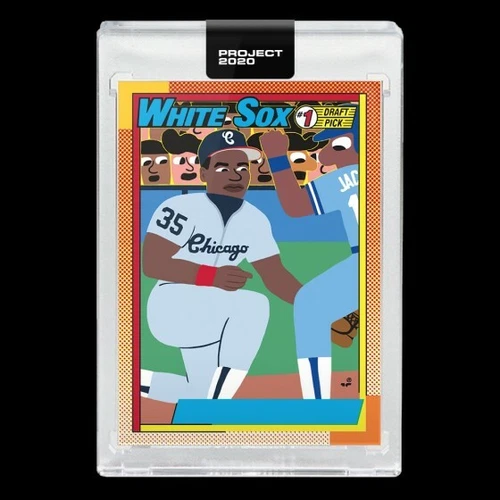 Topps PROJECT 2020 Card 141 - 1990 Frank Thomas by Keith Shore (w/Box)IN HAND