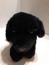 Vintage Kids Preferred Black Lab Puppy Dog 17" Plush 2000
