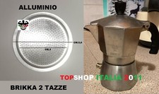 FILTRO IN ALLUMINIO PER BRIKKA 2 TAZZE PER CAFFETTIERA VECCHIO MODELLO 8 2024
