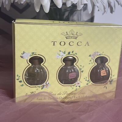 Anthropologie TOCCA Eau De Parfum Trio FLORENCE STELLA CLEOPATRA