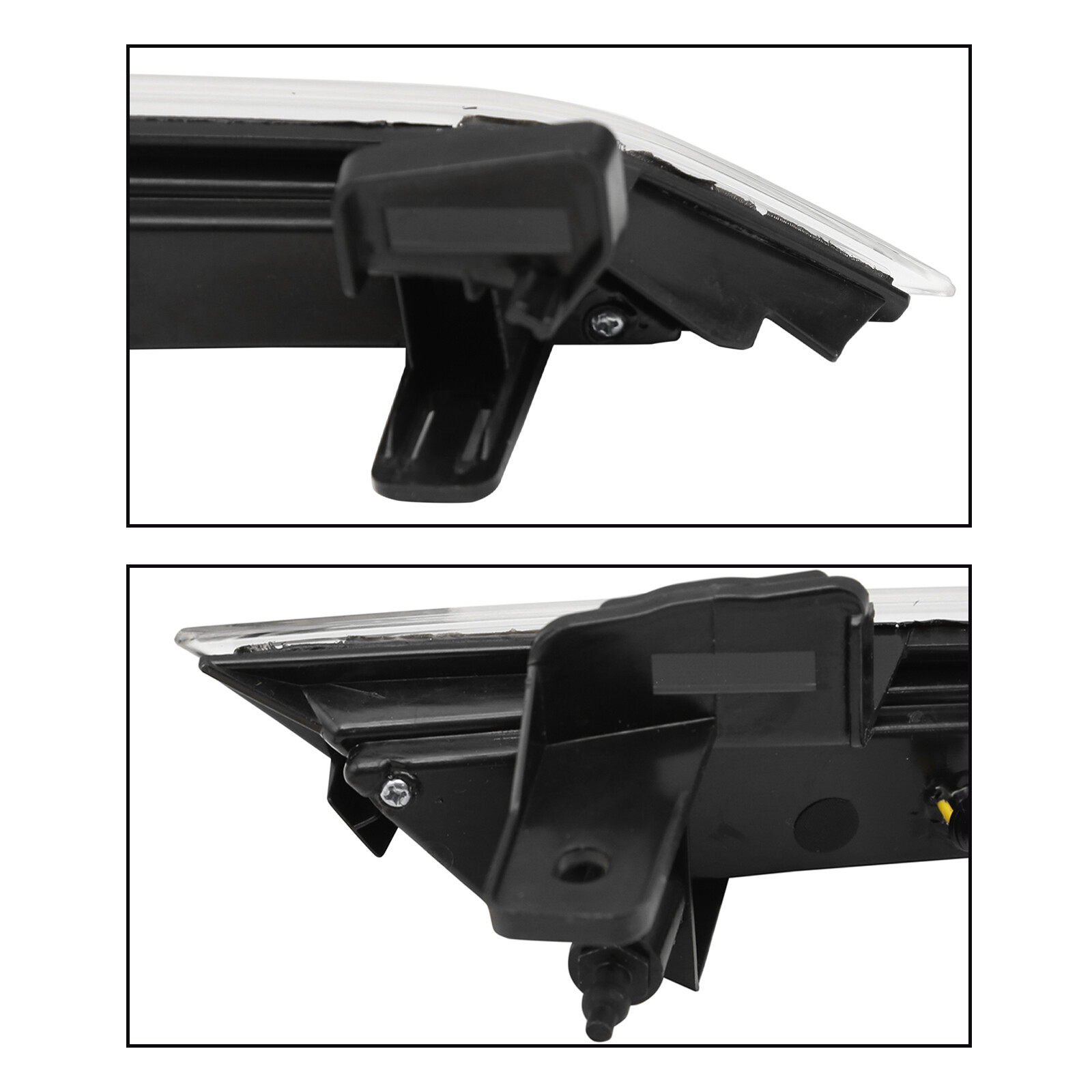 Pair For Nissan Murano 2009-2014 LED Headlight Reflector W/DRL Turn Signal Panel