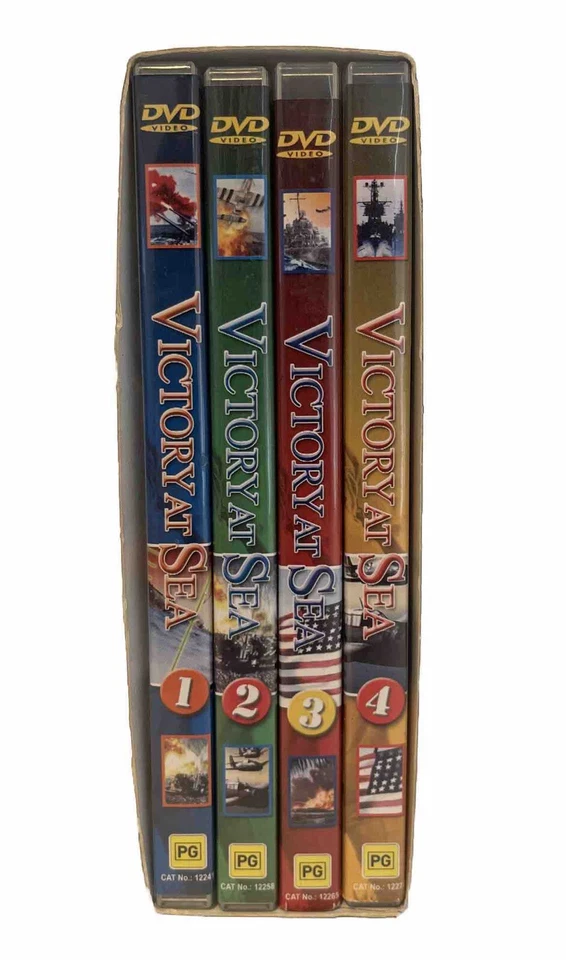 Victory at Sea DVD Complete Series Box Set 26 Episodes WWII 2 Region All PAL - Image 3 of 4