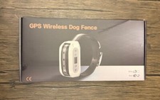 Focuser GPS Wireless Dog Fence System, Electric Satellite Technology Pet Black 