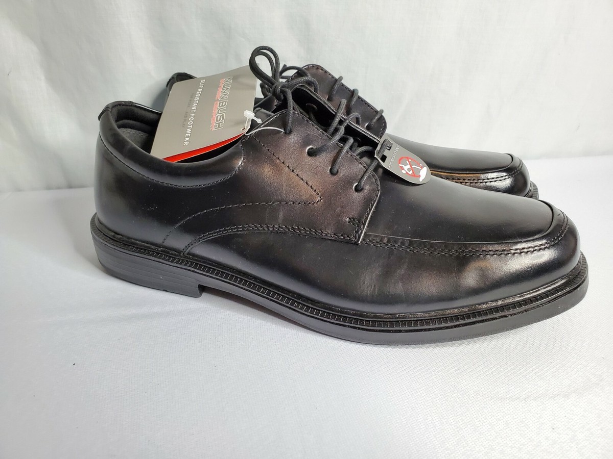 Nunn Bush Men\'s Size 10.5M Black Leather Oxford Dress Shoes Slip Resistant Pre Nunn Bush Dress Shoes Men main image 4
