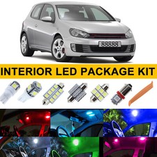 13PCS CANBUS Interior LED Lights Package For Volkswagen GTi GOLF MK6 2010-2017