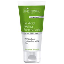 Bielenda Professional Acne Free Face & Body Peeling Gel 10% AHA PHA 150ml