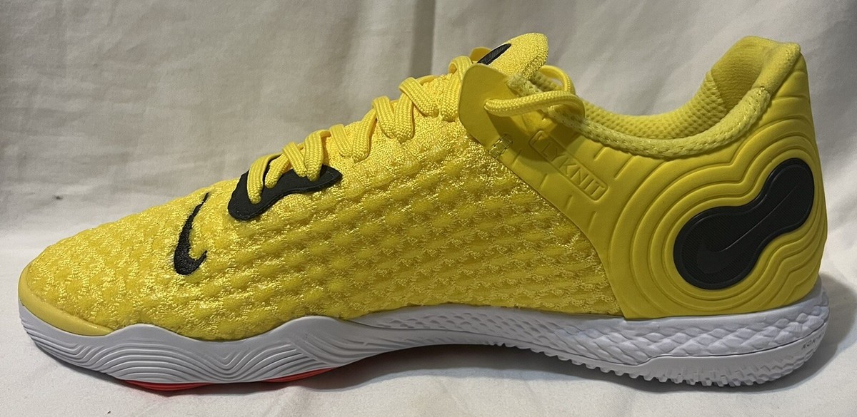 Nike React Gato Opti Yellow Indoor Soccer Shoes CT0550-710. Adult