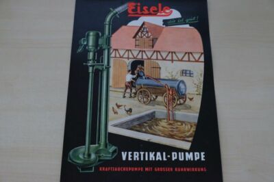 198016) Eisele - Jache Pump - Brochure 195?