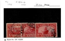 United States Postage Stamp, #Q4-Q6 Used, 1913 Parcel Post (AE)