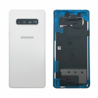 Samsung GH82-18867B Akkudeckel Deckel FüR Galaxy S10 Plus G975F Klebepad Weiß