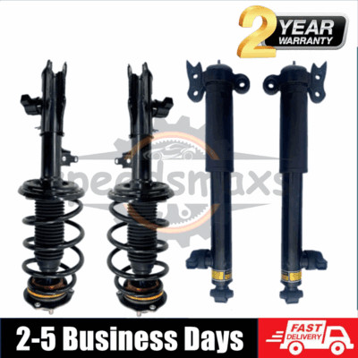 4Pcs Front Rear Shock Struts Assys w/CDC Fit Cadillac XT5 GMC Acadia 2017-2020
