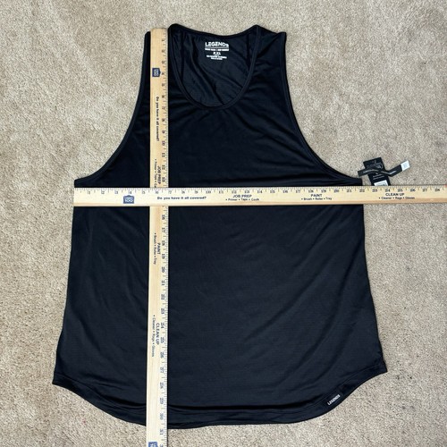 Legends Enzo Tank Top Black Men's Size XXL 2XL New - Picture 5 of 5