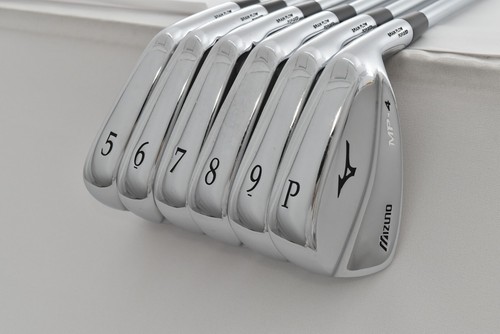 6PCS Mizuno MP-4 Iron Set Forged 5-6-7-8-9-P PW Dynamic Gold DG S200 Stiff RH - Picture 2 of 19