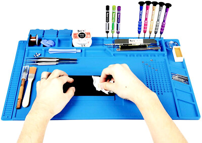 Arbeitsmatte Antistatisch Magnet Silikon Reparatur Handy Lötmatte Unterlage
